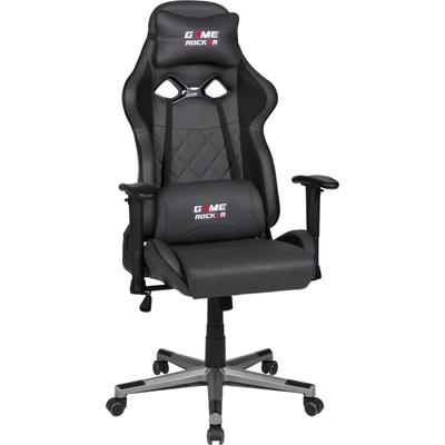 Gaming-Stuhl DUO COLLECTION "Game-Rocker G-20", schwarz (anthrazit, schwarz, anthrazit, schwarz, anthrazit, schwarz), B:66cm H:128cm T:66cm, Stühle, Gaming-Stuhl