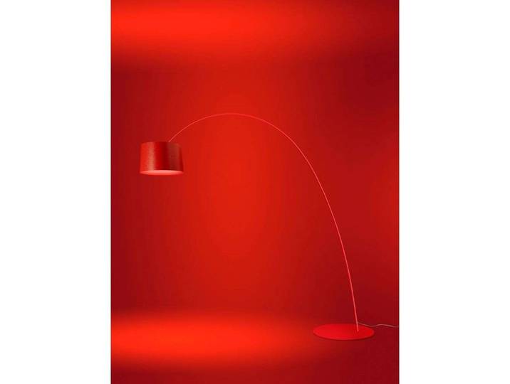 Twiggy Elle Lampadaire MyLight Crimson - Foscarini - Salon / séjour - Métal