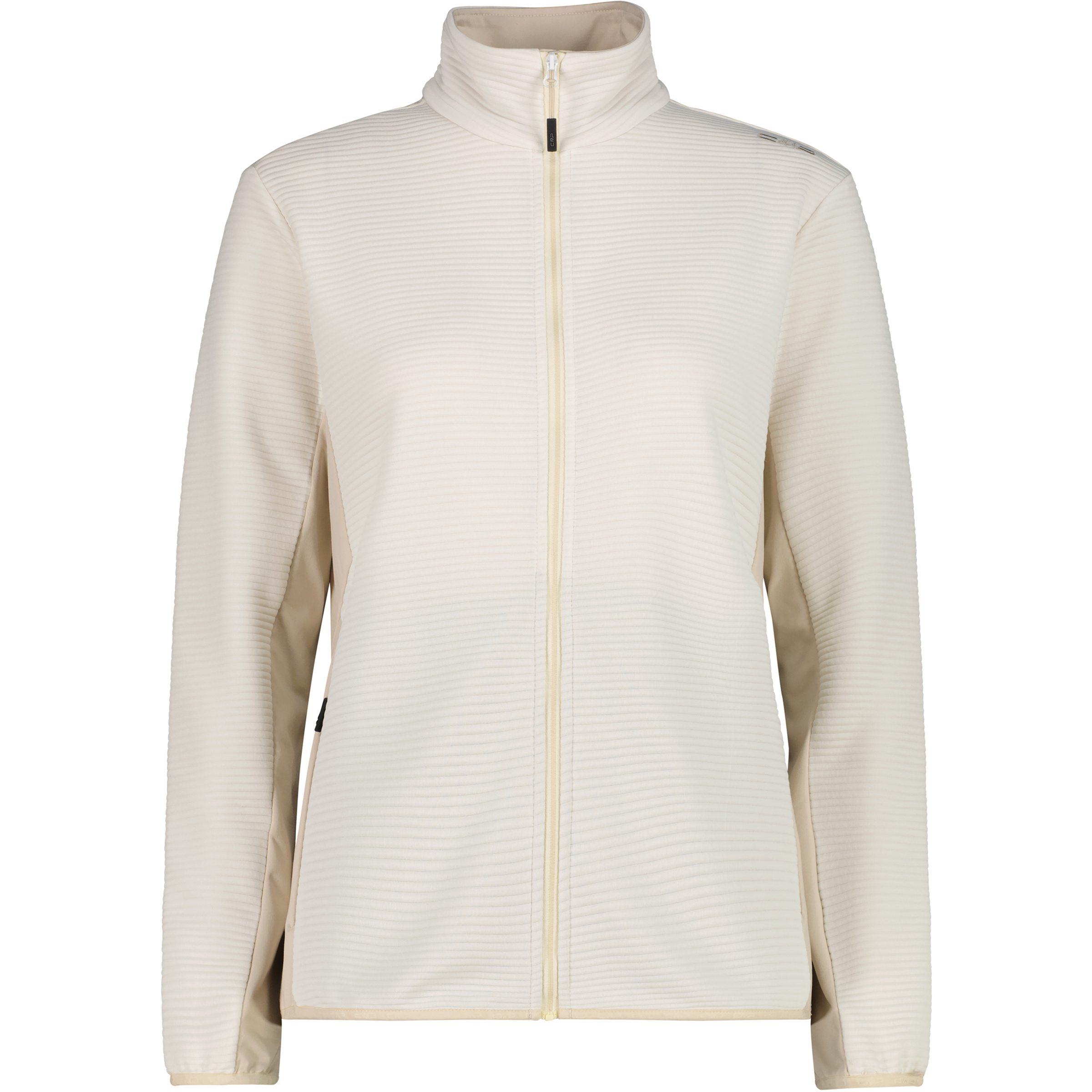 CMP Damen Fleecejacke beige Größe XXS Trekking Elastisch