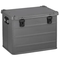 Enders  Vancouver  M  Grey  Industriebox  -  170  Liter  Volumen  Aluminium  Transportkiste  Transportbox  Lagerkisten  Lagerbox