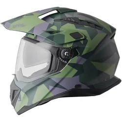 GMS, Motorradhelm, Adventus Camo (XL, 61 - 62 cm)