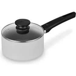 Brabantia Stieltopf Indu+ 16 cm, Pfanne + Kochtopf, Grau