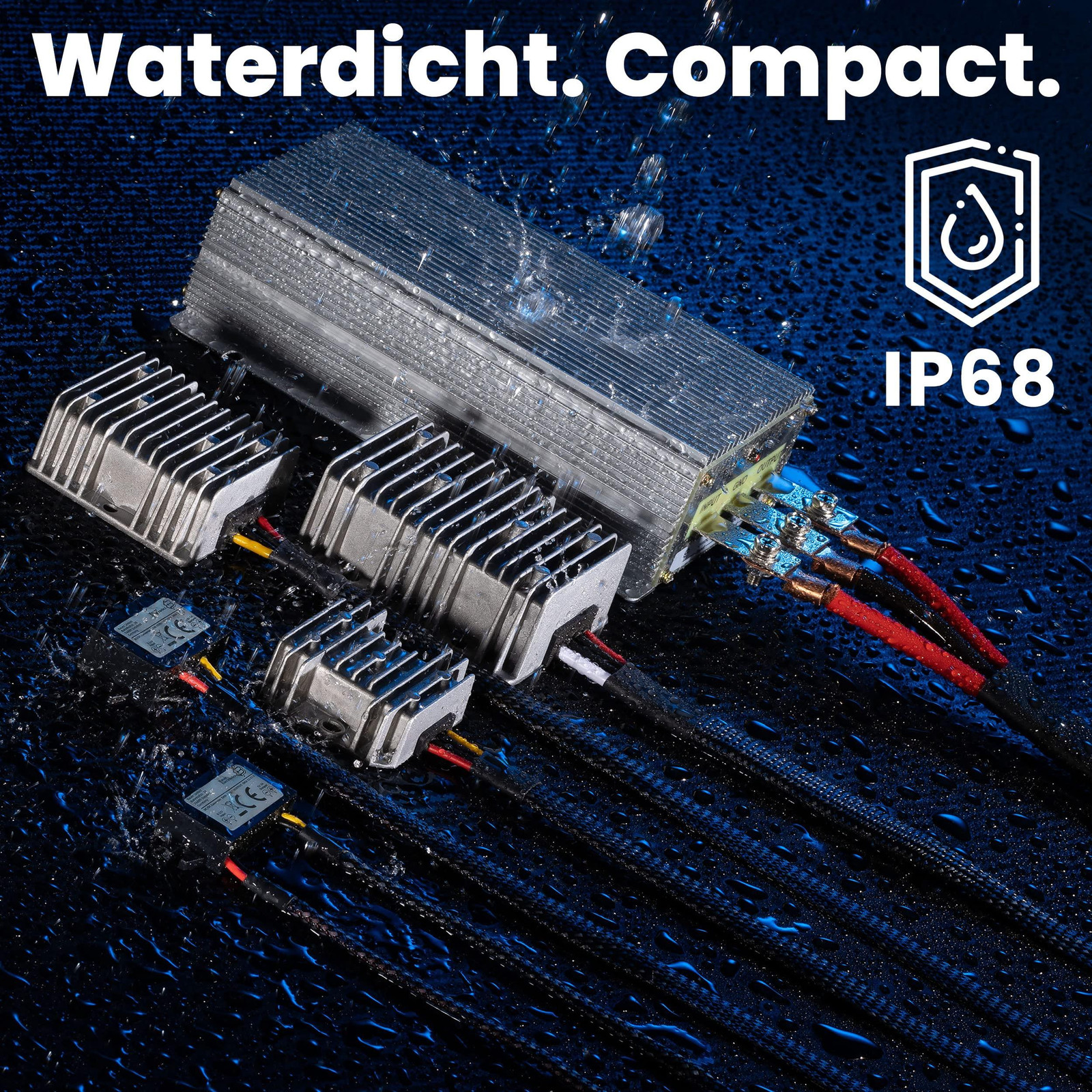 Lustrens DC spanningsomvormer 18V-36V naar 12V 40A 480W
