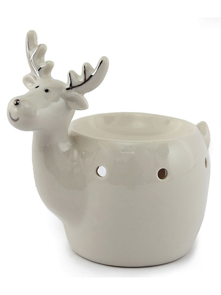 SiL Interiors Duftlampe ''Reindeer'' in Grau - (B)9,5 x (H)14 x (T)13 cm - onesize