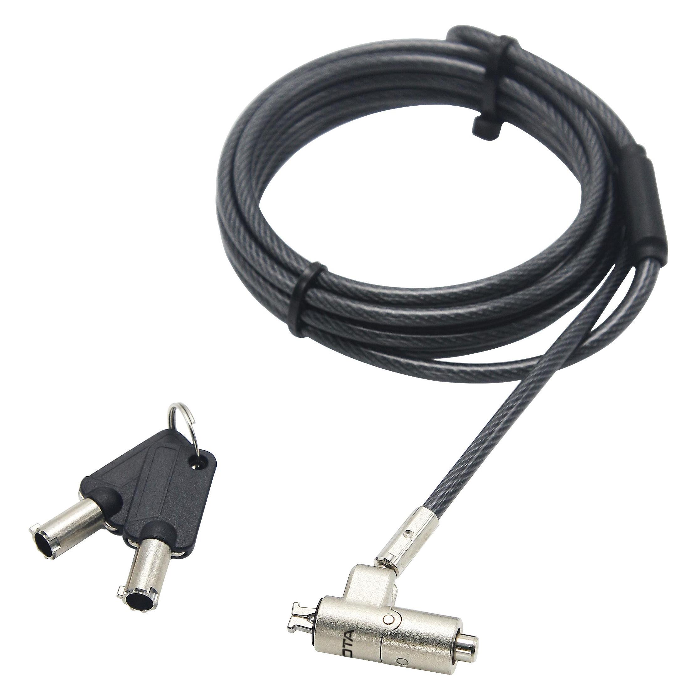 Dicota Sec. Cable Nano Lock Ultra Slim Keyed, slot (D31886)