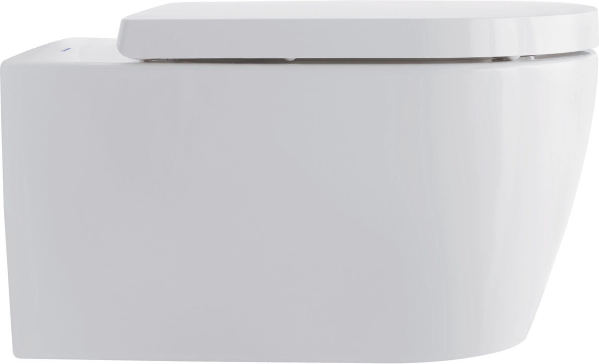 Duravit Me by Starck wall WC set 45790920A1 sans rebord, blanc , avec WC et système de fixation Durafix