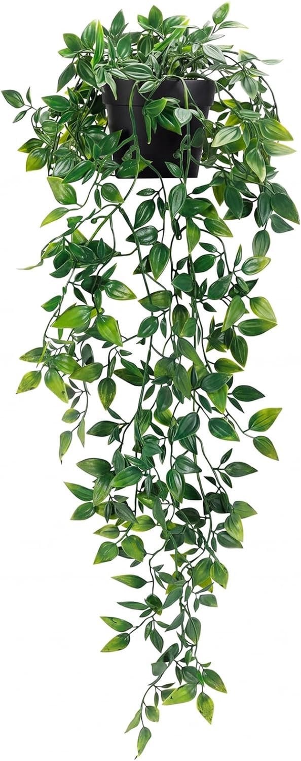 Groene kunsthangplant voor binnen als decoratie