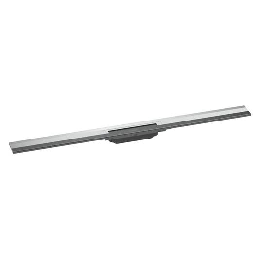 hansgrohe HG Duschrinne RainDrain Flex kürzbar, Wandmontage 1000mm chrom (1000 mm) (56053000)