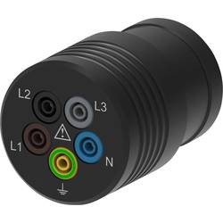 Schützinger SA 8696 Messadapter CEE-Stecker - Buchse 4 mm Schwarz