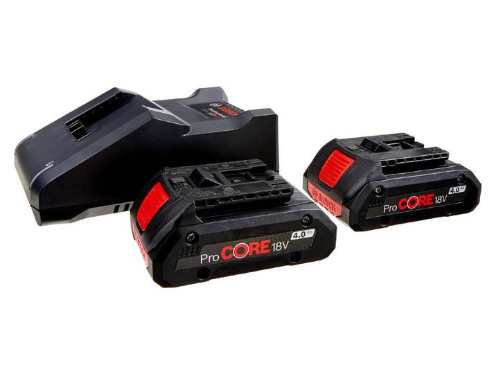 Bosch Akku-Starter-Kit ProCORE18V mit 2 Akkus 4.0 Ah