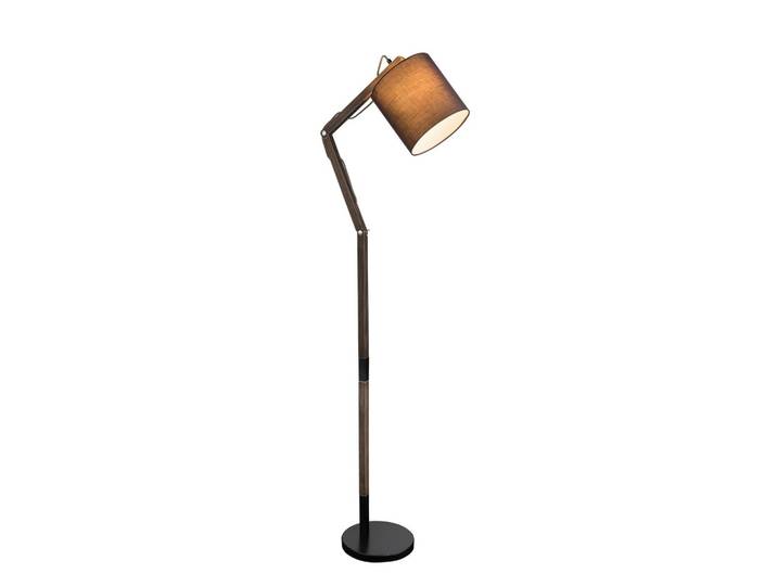 Stehleuchte Grau/Braun/Schwarz max.60 Watt
