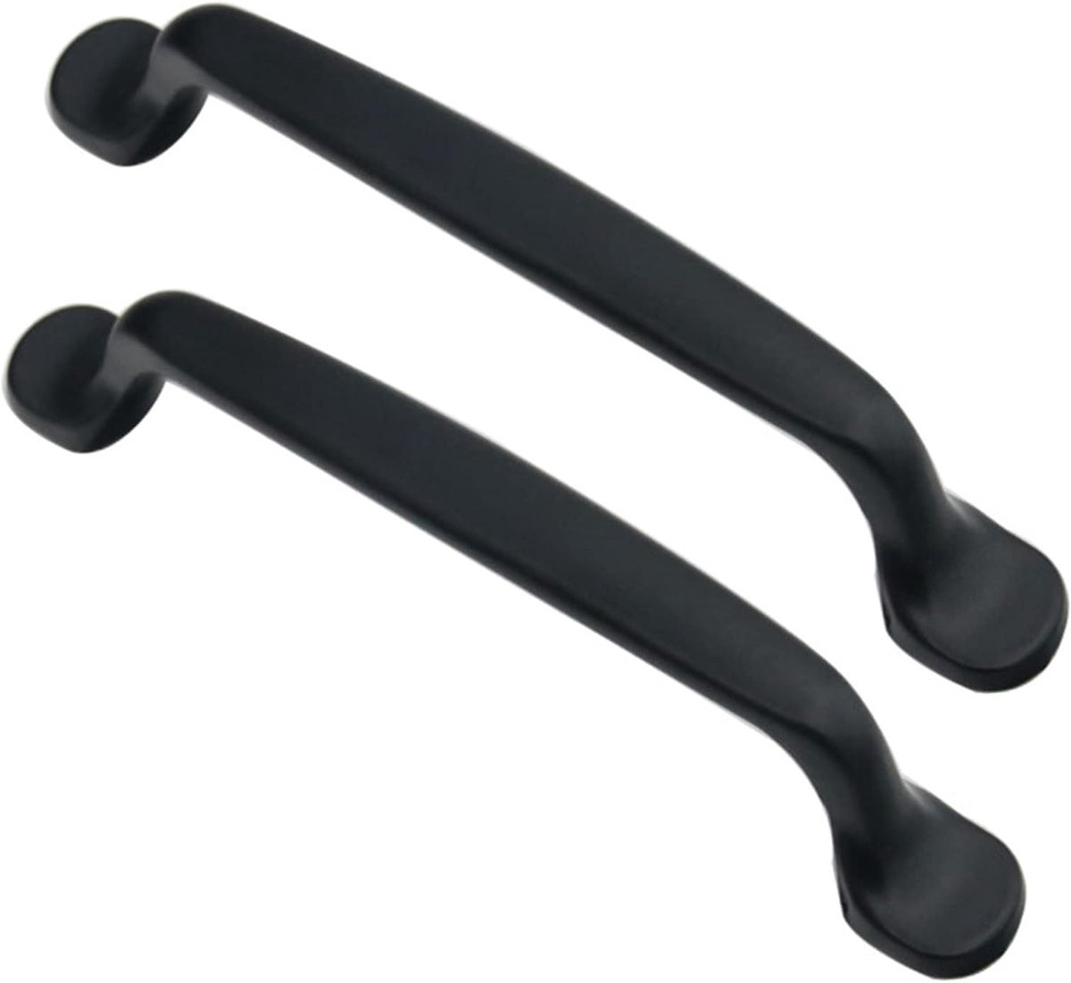 Set van 2 aluminiumkastgrepen voor kinderkamers en keukens, paalafstand 96 mm
