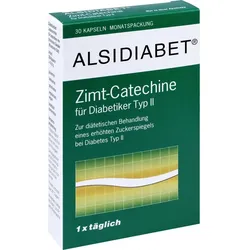 Alsidiabet Zimt-Catechine F.diab.typii 1Xtaegl. 30 ST