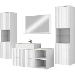 BADMÖBEL-SET Kertos Rillen III