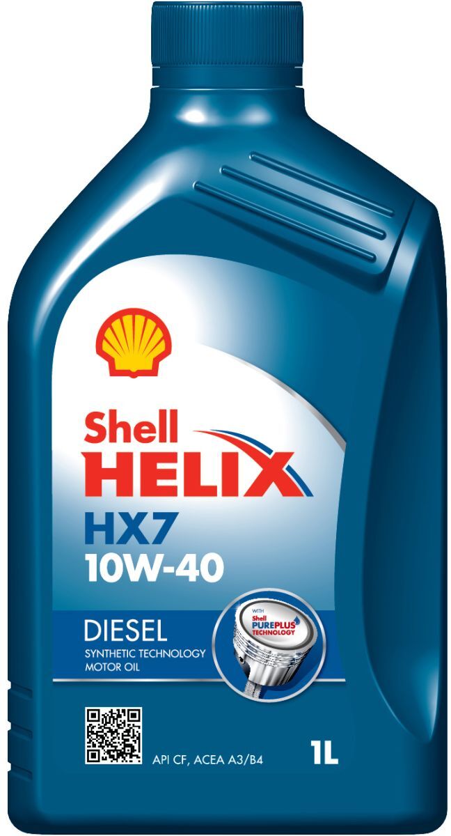 Motoröl SHELL 550046646 Helix Diesel HX7 10W40 1L