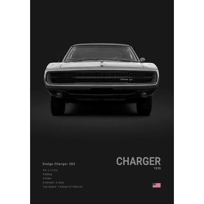 Uplift Treasures Dodge Challenger Hellcat Redeye Canvas Poster 11 15.75 23.62in No Frame