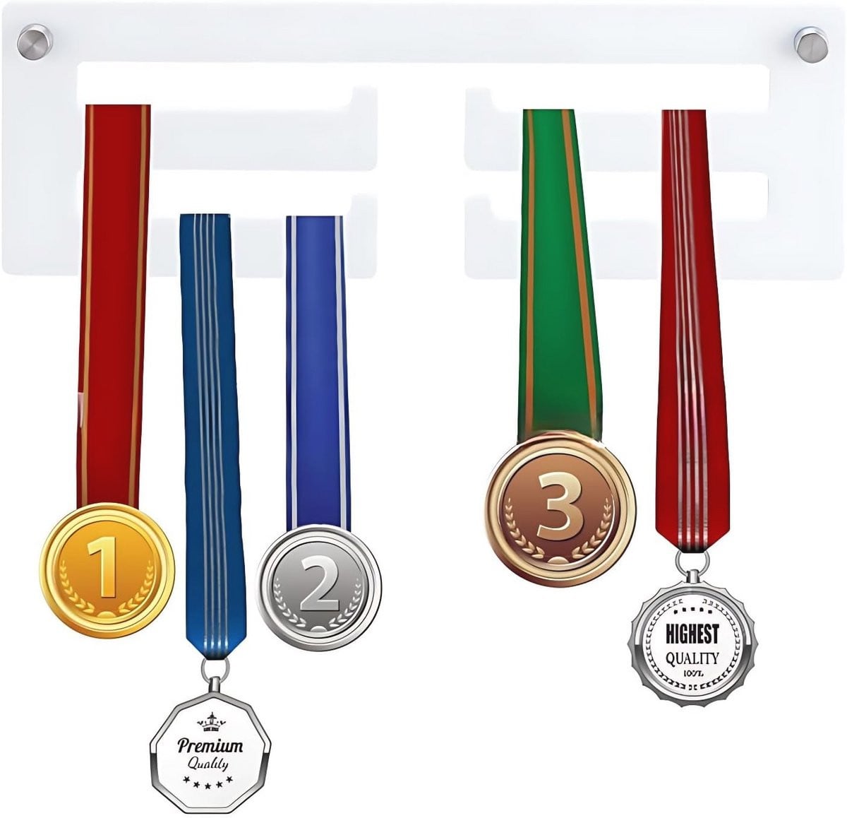 Medaille Display Hanger voor Muur - Acryl Medaille Rek