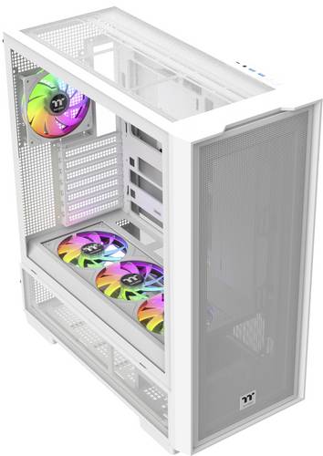 Thermaltake S380 TG ARGB Snow White Midi-Tower PC-Gehäuse Schnee-Weiß