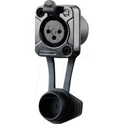 REAN RRX3F-Z - XLR-Chassisbuchse, 3-pol, IP65