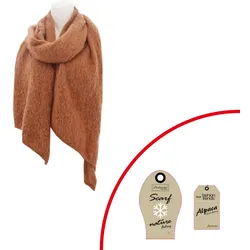 Antonio Winter Damen Schal Bouclé Rost - Rost