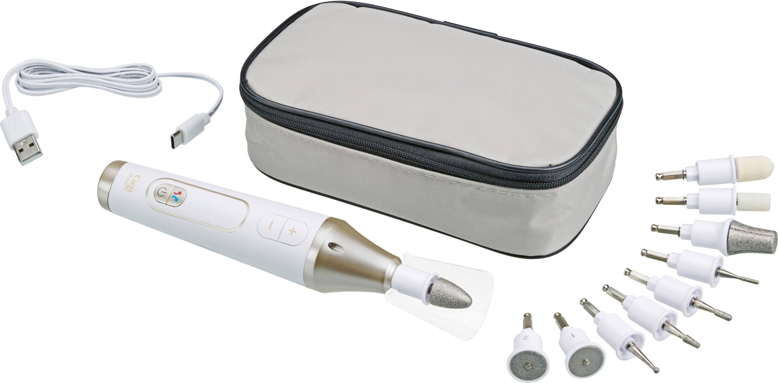 CIEN BEAUTY Akku-Maniküre-Pediküre-Set