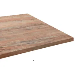 Restootab - Tischplatte 90x90 Dekor Eiche slovene