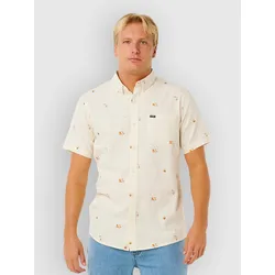 Rip Curl Skelly Breach Hemd off white Gr. S