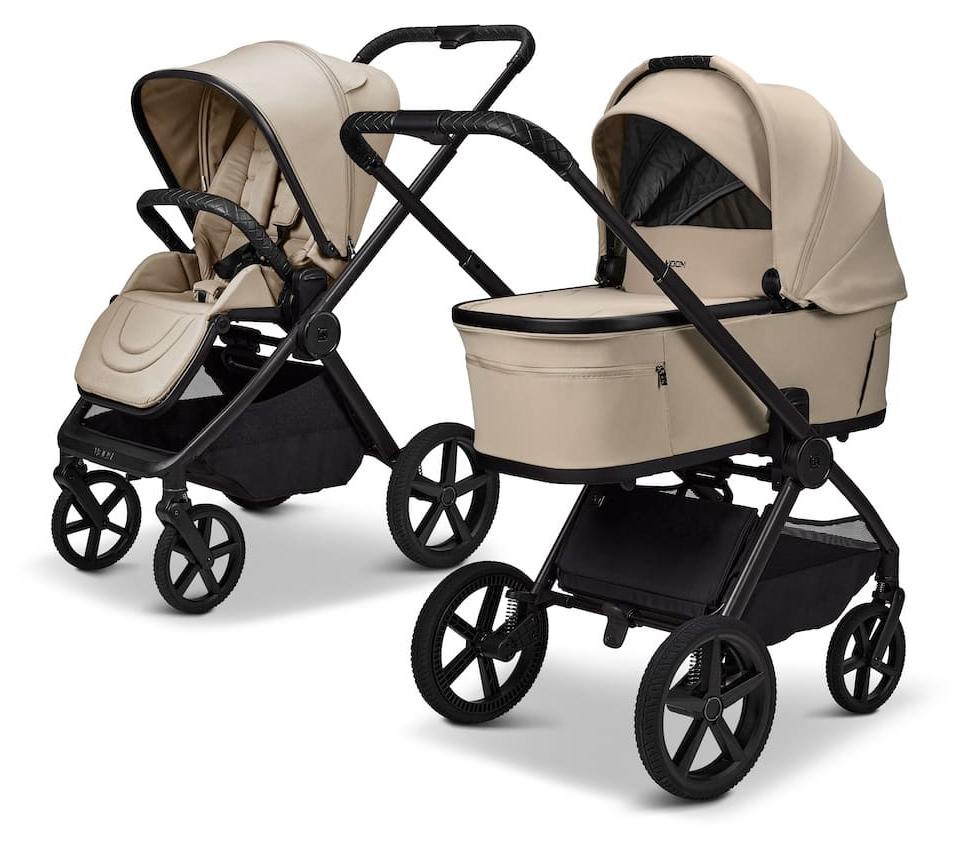 Moon Gio Fold Kombikinderwagen / 2in1 Kinderwagen, Farbe/Dessin:Sand