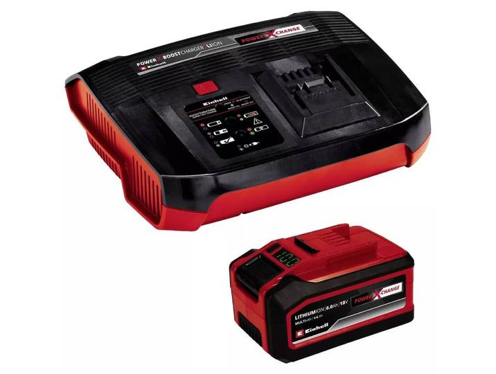 Einhell - PXC-Starter-Kit 18V 4-6Ah & 6A Boostcharger, Multicolor, One Size