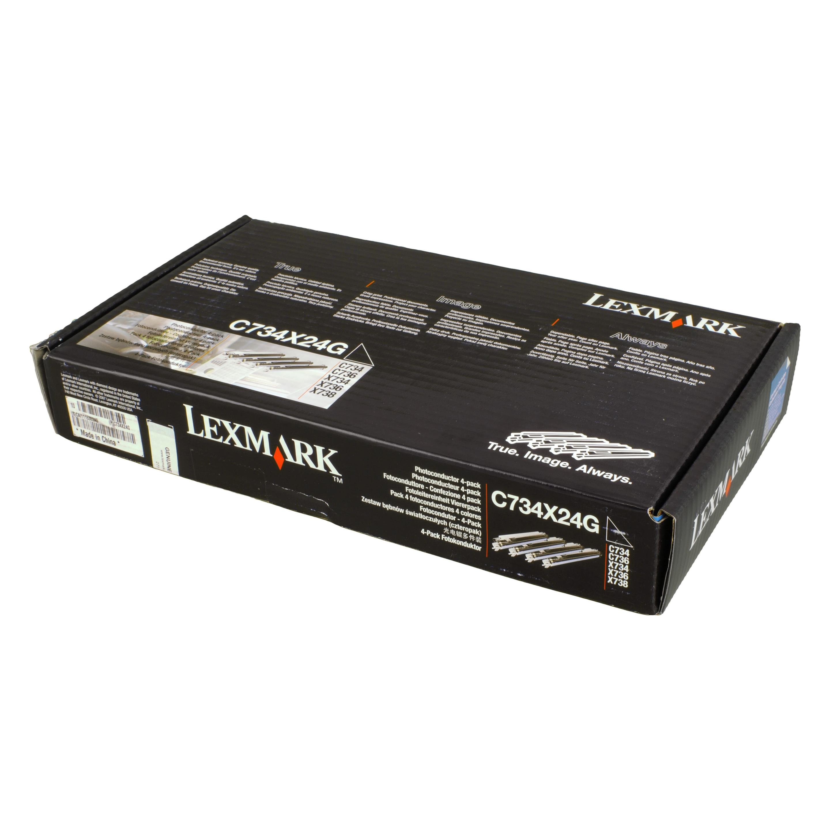 Lexmark C734x24g (BK, C, M, Y) (C734X24G)