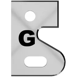 Aigner Profilmesser "G" für C557-4  RL 29.5x17x2.0 - PM.58150.5/M40