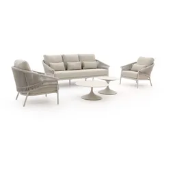 SUNS Santorini/Nova Sessel-Sofa Lounge-Set 5-teilig