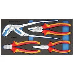 GEDORE 1500 CT1-VDE 142 VDE-Zangen-Sortiment in Check-Tool-Modul