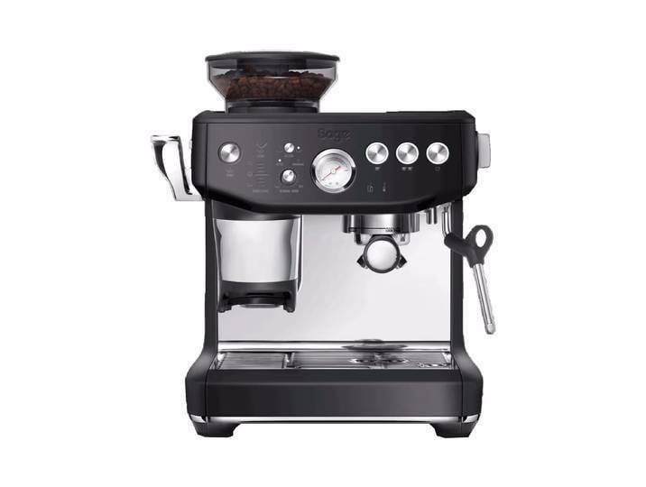 Sage The Barista Express Impress Black Truffel Espressomaschine – Siebträgermaschine/Espressomaschine – schwarz