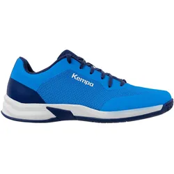 Kempa, Unisex, Hallenschuhe, Hallen-Sport-Schuhe Kourtfly Three (47), Blau, Weiss