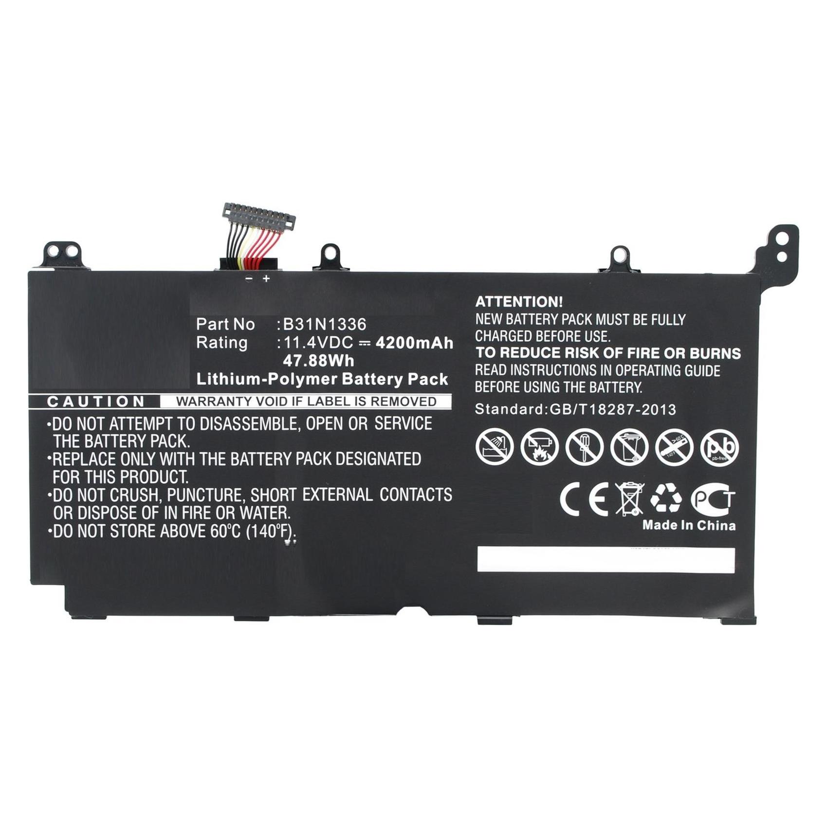 CoreParts MBXAS-BA0034 (1 Zelle, 4200 mAh) (B31N1336)