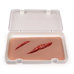 Schnittwundensimulationsmodell groß mit Blutungsfunktion