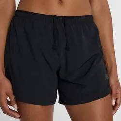 NEW BALANCE Damen Shorts RC Essential Short 5", Größe L in Schwarz 61940