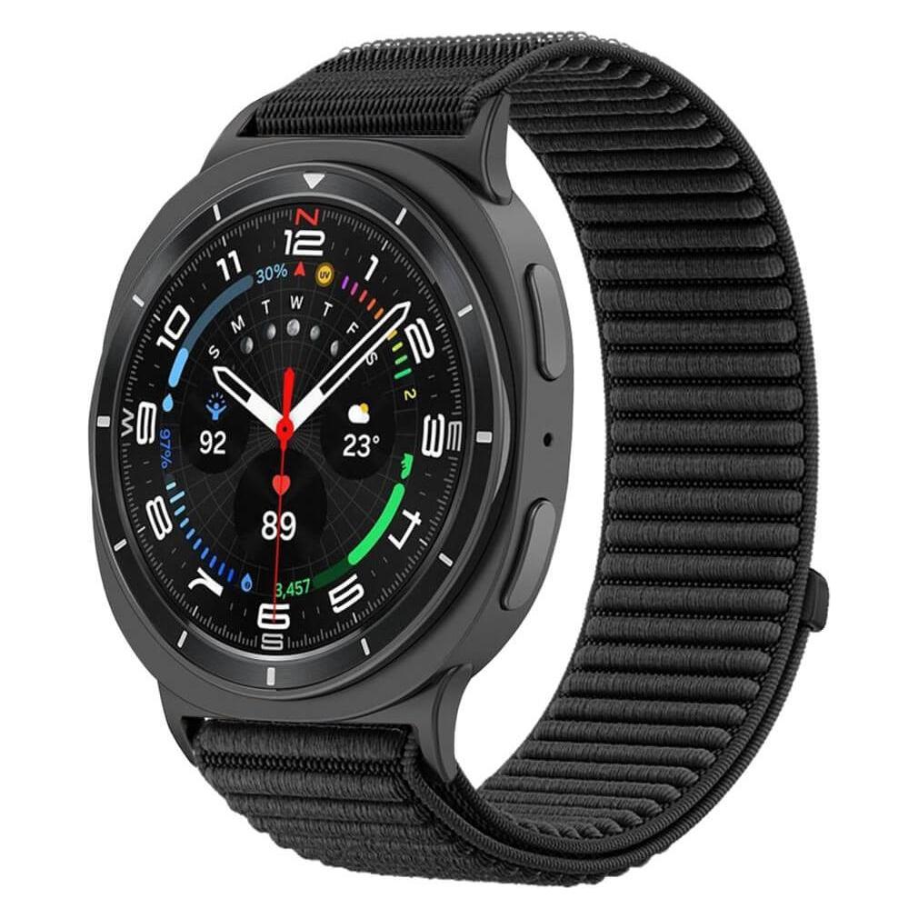Cover-Discount Samsung Galaxy Watch 8 40mm / 44mm - Nylon Stoff Band flexibel mit Klettverschluss (Nylon) (69344031)
