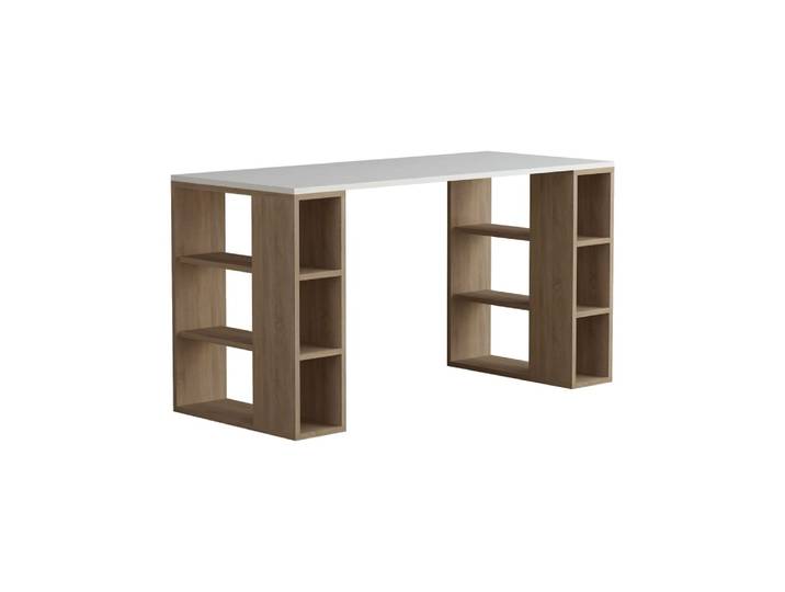 Bureau en bois blanc l140