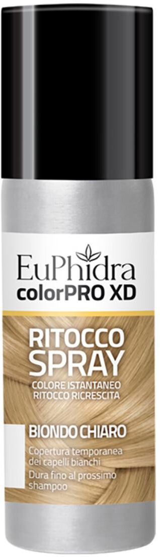 Euphidra ColorPRO XD - Colore Istantaneo Ritocco Spray Biondo Chiaro, 75ml