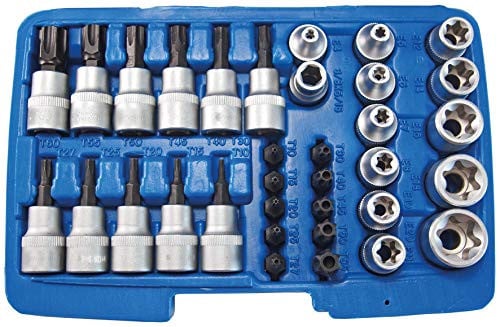 SW-Stahl Dopsleutelset 3/8 Inch Ratelset - 34-Delige Doppendoos