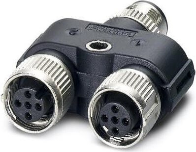 Phoenix Contact Kabeladapter M12, zwart - grijs (1403627)