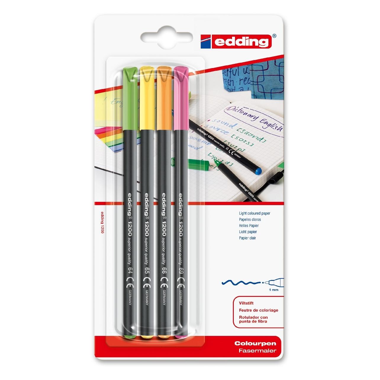Edding Neon sortiert 496504 (4x) (4-1200-4-1099)