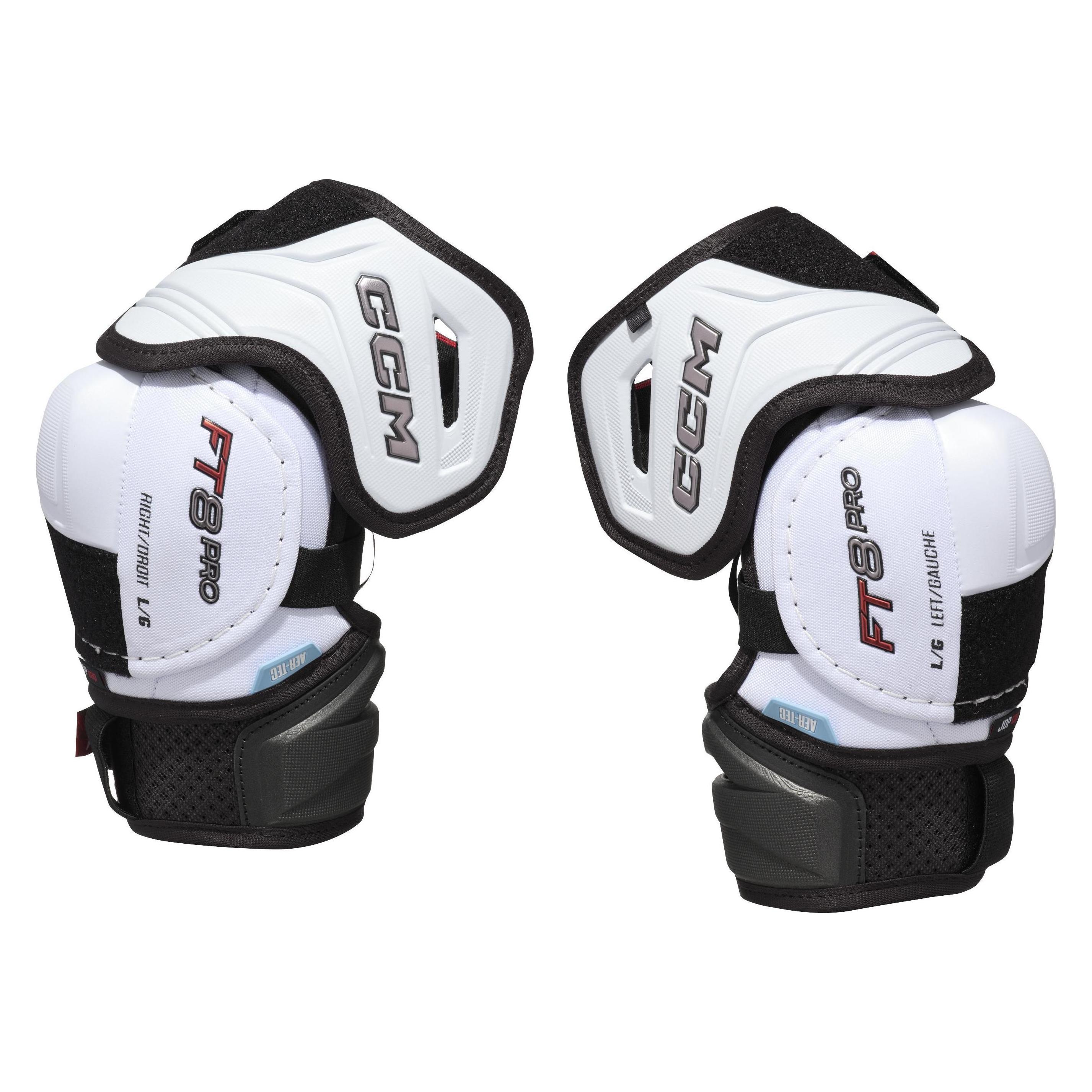 CCM JetSpeed FT8 Pro JR Hockey-Ellenbogenschützer (JR L) (L) (58986880)