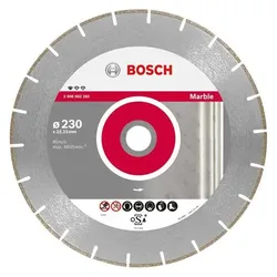 Bosch Professional Zubehör, Sägeblatt, Diamanttrennscheibe Standard for Marble, 230 x 22,23 x 2,8 x 3 mm