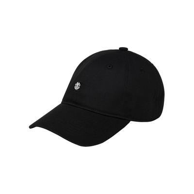 Fitted Cap ELEMENT "Icon Dad Twill", Herren, schwarz (flint schwarz), Obermaterial: 100% Baumwolle., Caps