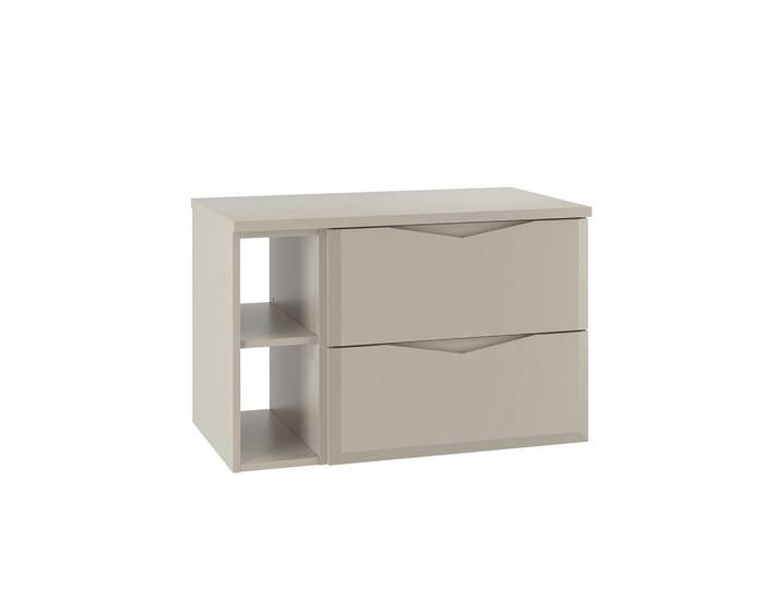 Petits-meubles Waschtischunterschrank 80.6cm Ellie Kaschmir, Holzwerkstoff, 80.6x52.2x46.5 cm, Badezimmer, Badezimmerschränke, Badezimmer-Unterschränke