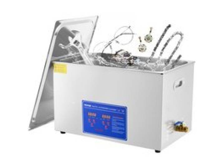VEVOR Nettoyeur A Ultrasons 30L,Nettoyeur ultrasons 600W 220V,Ultrasonic Cleaner Professionnel à 80 Degrés,Nettoyeur Digital Affichage Ultrasonique pour les bijoux,les lab, les équipements industriels