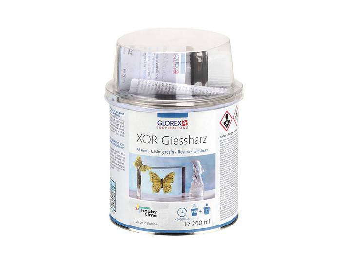 Glorex XOR Crystal Resin mit Härter 250 ml